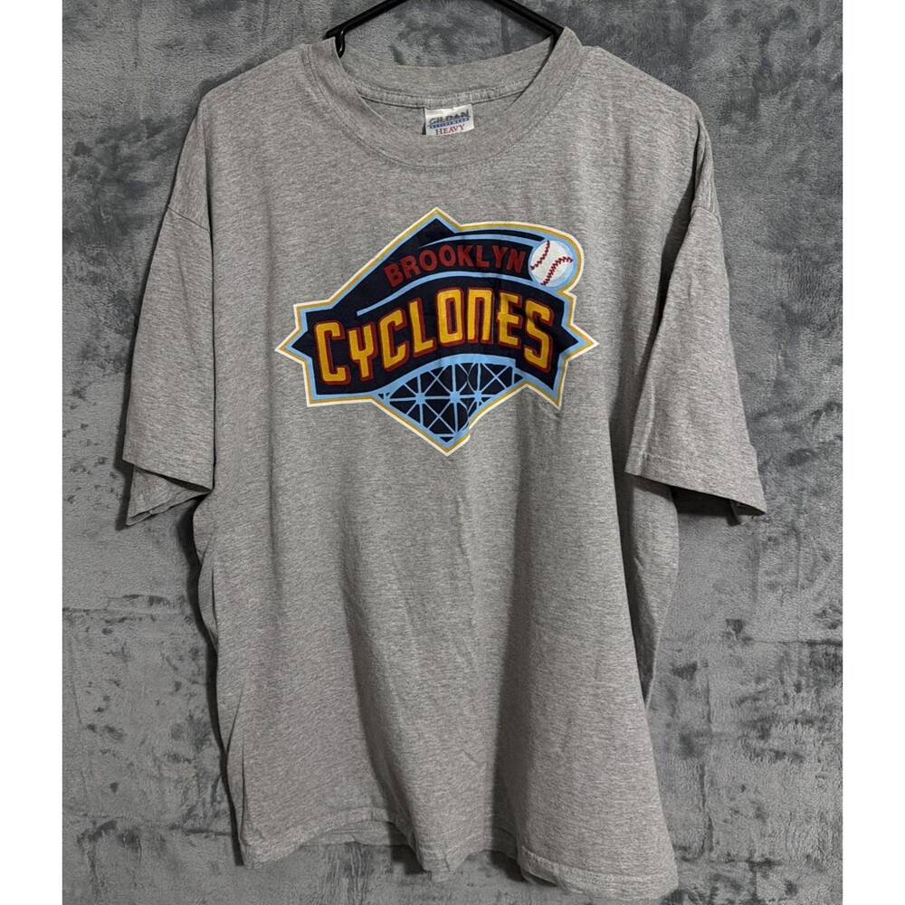 Vintage Y2K Brooklyn Cyclones T-Shirt Adult XL Baseball Sports Minor League MiLB